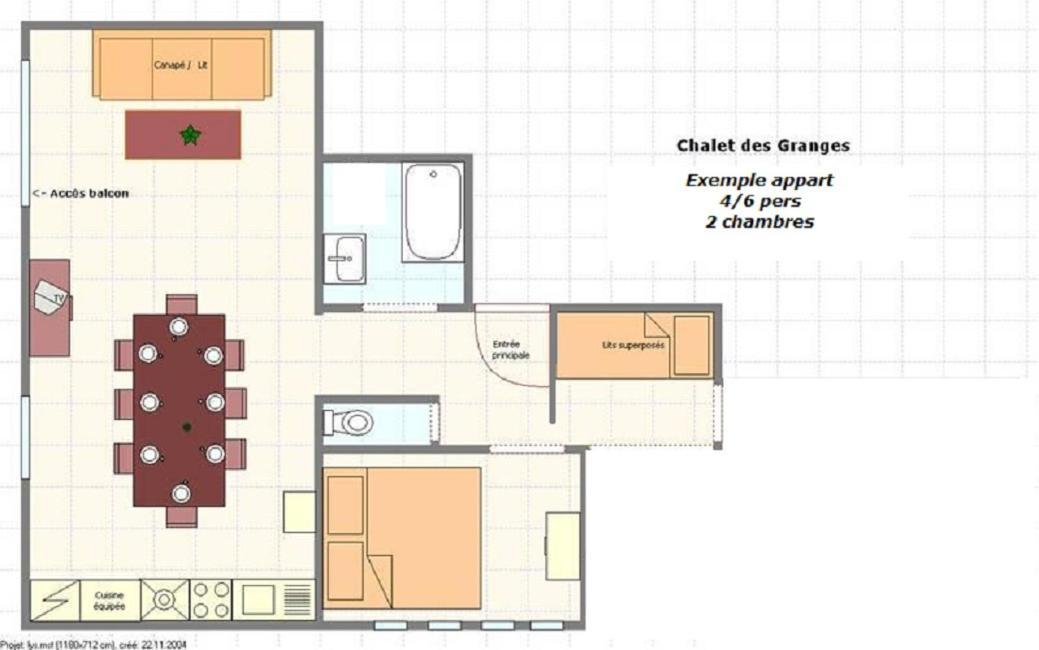 Résidence Chalet des Granges Samoëns Exterior foto